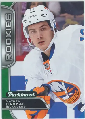 2016-17 PARKHURST - MATHEW BARZAL #387 ROOKIE