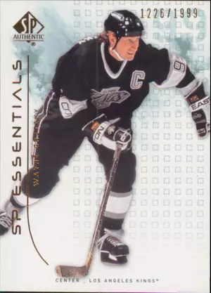 2009-10 SP AUTHENTIC - WAYNE GRETZKY #158 SP ESSENTIALS 1226/1999