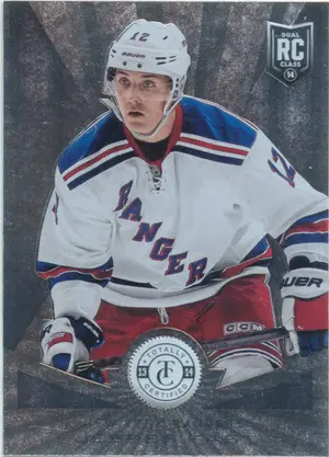 2013-14 TOTALLY CERTIFIED - JESPER FAST #235 ROOKIE