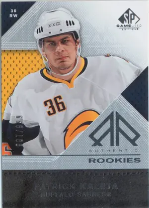 2007-08 SP GAME USED - PATRICK KALETA #180 AUTHENTIC ROOKIES 997/999