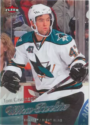 2008-09 FLEER ULTRA - TOM CAVANAGH #240 ROOKIE