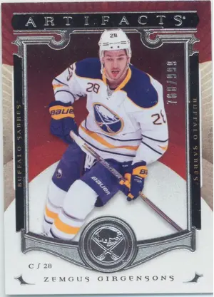 2015-16 ARTIFACTS - ZEMGUS GIRGENSONS #109 768/999