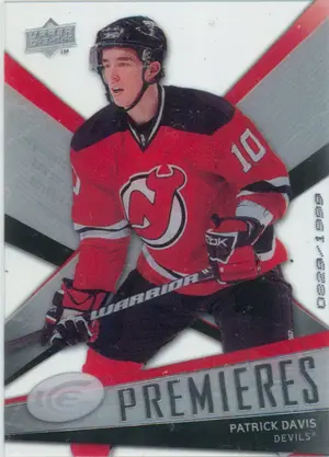 2008-09 ICE - PATRICK DAVIS #112 ICE PREMIERES 829/1999
