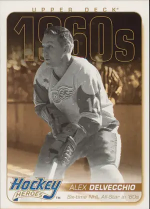2011-12 UPPER DECK - ALEX DELVECCHIO #HH19 HOCKEY HEROES
