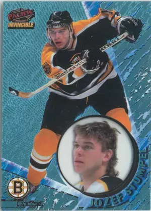 1997-98 INVINCIBLE - JOZEF STUMPEL #10 ICE BLUE