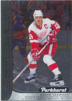 2016-17 PARKHURST - STEVE YZERMAN #S-9 NHL CENTENNIAL SALUTE