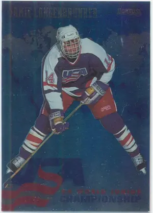 1993-94 DONRUSS - JAMIE LANGENBRUNNER #13 TEAM USA