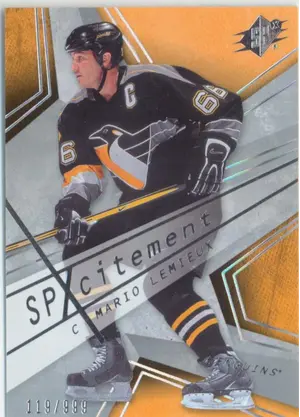 2008-09 SPX - MARIO LEMIEUX #X38 SPXCITEMENT 119/999