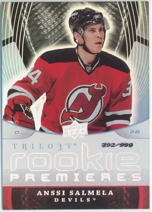 2008-09 TRILOGY - ANSSI SALMELA #124 ROOKIE 392/999