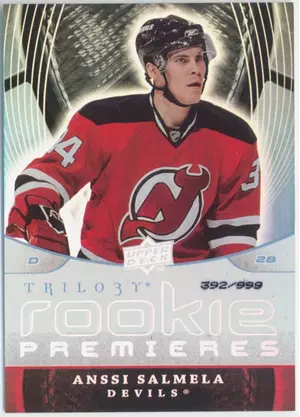 2008-09 TRILOGY - ANSSI SALMELA #124 ROOKIE 392/999