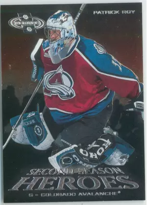 2000-01 UD HEROES - PATRICK ROY #SS1 SECOND SEASON HEROES