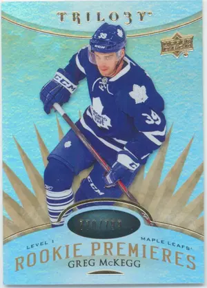 2014-15 TRILOGY - GREG McKEGG #105 ROOKIE 770/799