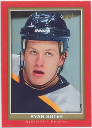 2005-06 BEE HIVE - RYAN SUTER #115 RED