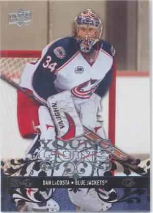 2008-09 UPPER DECK - DAN LaCOSTA #463 YOUNG GUNS