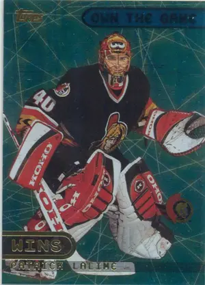 2001-02 TOPPS - PATRICK LALIME #OTG26 OWN THE GAME