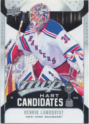 2009-10 MVP - HENRIK LUNDQVIST #HC7 HART CANDIDATE