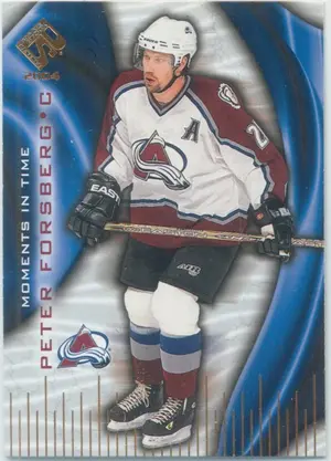 2003-04 PRIVATE STOCK RESERVE - PETER FORSBERG #3 MOMENTS IN TIME
