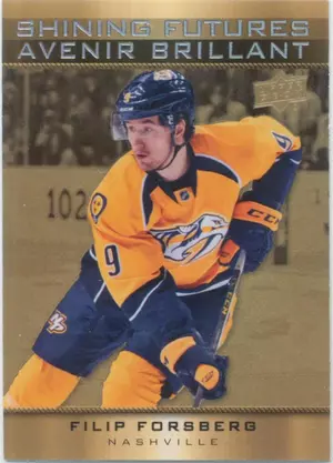 2015-16 TIM HORTONS - FILIP FORSBERG #SF-8 SHINING FUTURES
