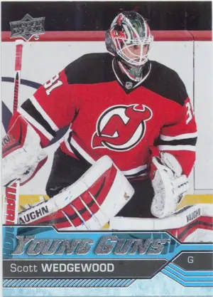 2016-17 UPPER DECK - SCOTT WEDGEWOOD #492 YOUNG GUNS