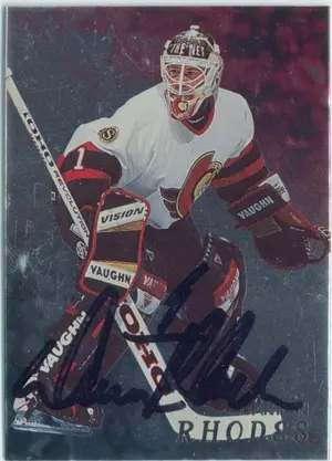 1998-99 BE A PLAYER - DAMIAN RHODES #96 AUTOGRAPHS