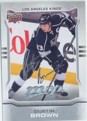 2014-15 MVP - DUSTIN BROWN #151 SILVER SCRIPT