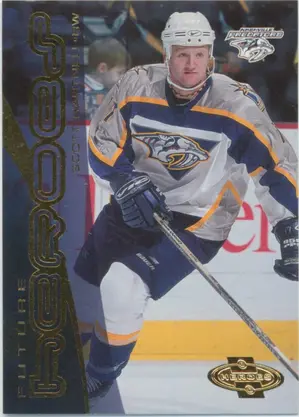 2000-01 UPPER DECK HEROES - SCOTT HARTNELL #168 FUTURE HEROES