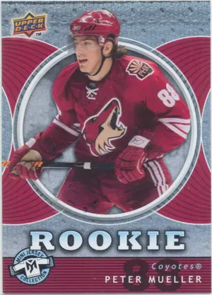 2007-08 MINI JERSEY - PETER MUELLER #136 ROOKIE