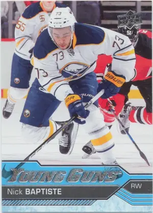 2016-17 UPPER DECK - NICK BAPTISTE #477 YOUNG GUNS
