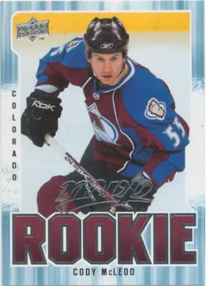 2008-09 MVP - CODY McLEOD #348 ROOKIE