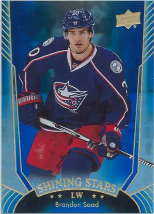 2016-17 UPPER DECK - BRANDON SAAD #SS-34 SHINING STARS ROYAL BLUE