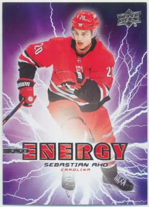 2019-20 UPPER DECK - SEBASTIAN AHO #PE-19 PURE ENERGY