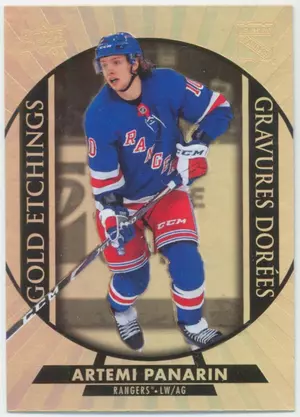 2020-2021 TIM HORTONS - ARTEMI PANARIN #G-11 GOLD ETCHINGS