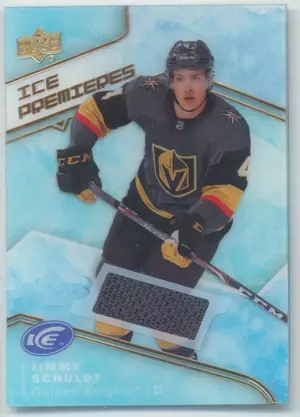 2019-20 ICE - JIMMY SCHULDT #IPJ-JS PREMIER JERSEYS
