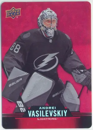 2020-21 TIM HORTONS - ANDREI VASILEVSKIY #DC-47 RED DIE CUTS