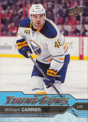 2016-17 UPPER DECK - WILLIAM CARRIER #454 YOUNG GUNS