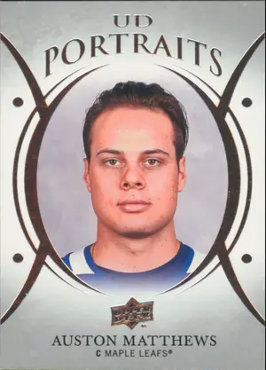 2018-19 UPPER DECK - AUSTON MATTHEWS #P-34 UD PORTRAITS