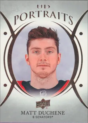 2018-19 UPPER DECK - MATT DUCHENE #P-17 UD PORTRAITS
