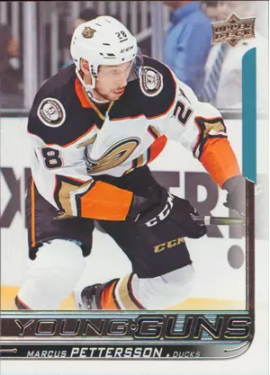 2018-19 UPPER DECK - MARCUS PETTERSSON #229 YOUNG GUNS