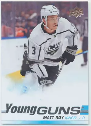 2019-20 UPPER DECK - MATT ROY #235 YOUNG GUNS