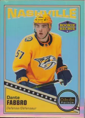 2019-20 O-PEE-CHEE PLATINUM RETRO - DANTE FABBRO #R-87 RAINBOW
