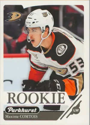 2018-19 PARKHURST - MAXIME COMTOIS #353 ROOKIE