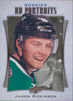 2016-17 UPPER DECK - JASON DICKINSON #P-92 UD PORTRAITS