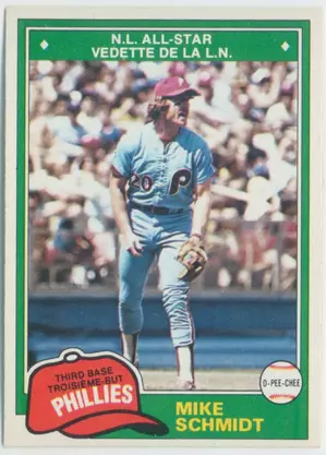 1981 O-Pee-Chee - Mike Schmidt All-Star #207