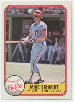 1981 Fleer - Mike Schmidt #5