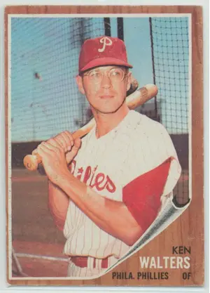 1962 Topps - Ken Walters #328