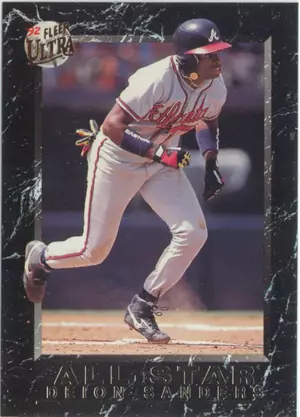 1992 Fleer Ultra - Deion Sanders #17 All-Star