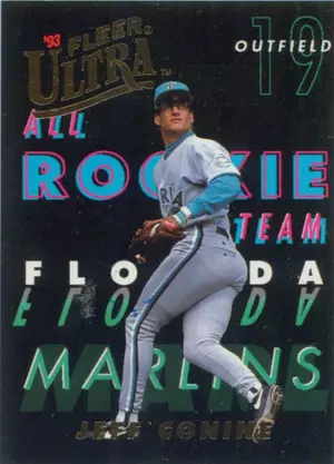 1993 Fleer Ultra - Jeff Conine #2 All Rookie Team