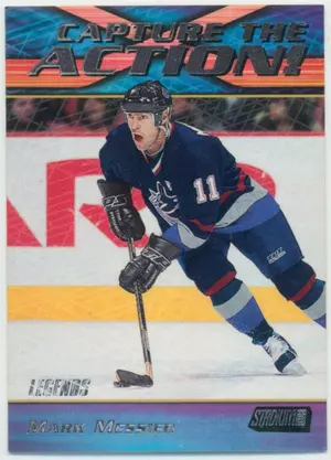 1999-00 STADIUM CLUB - MARK MESSIER #CA24 CAPTURE THE ACTION