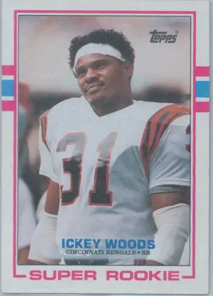 1989 Topps - Ickey Woods RC #27