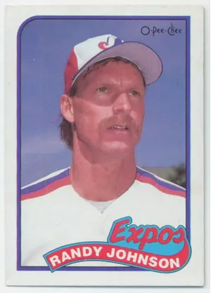 1989 O-Pee-Chee - Randy Johnson RC #186